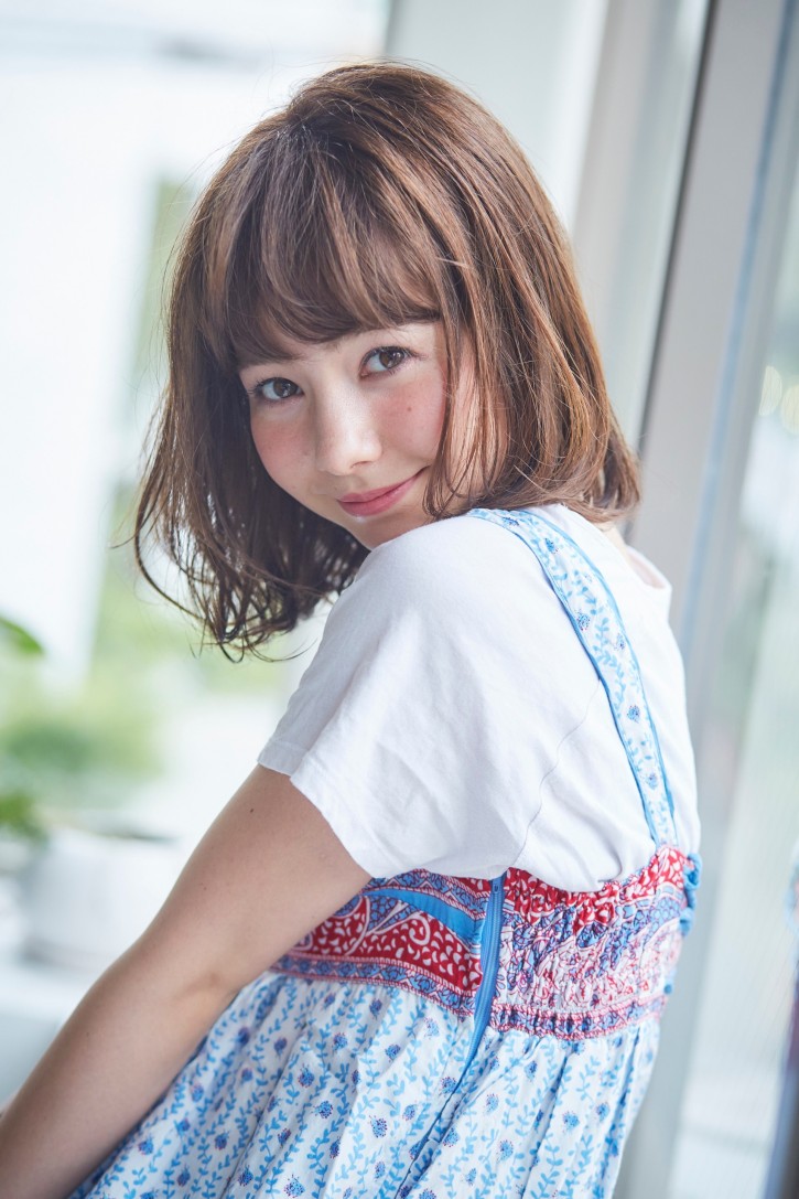 髪型 ボブ 結べる